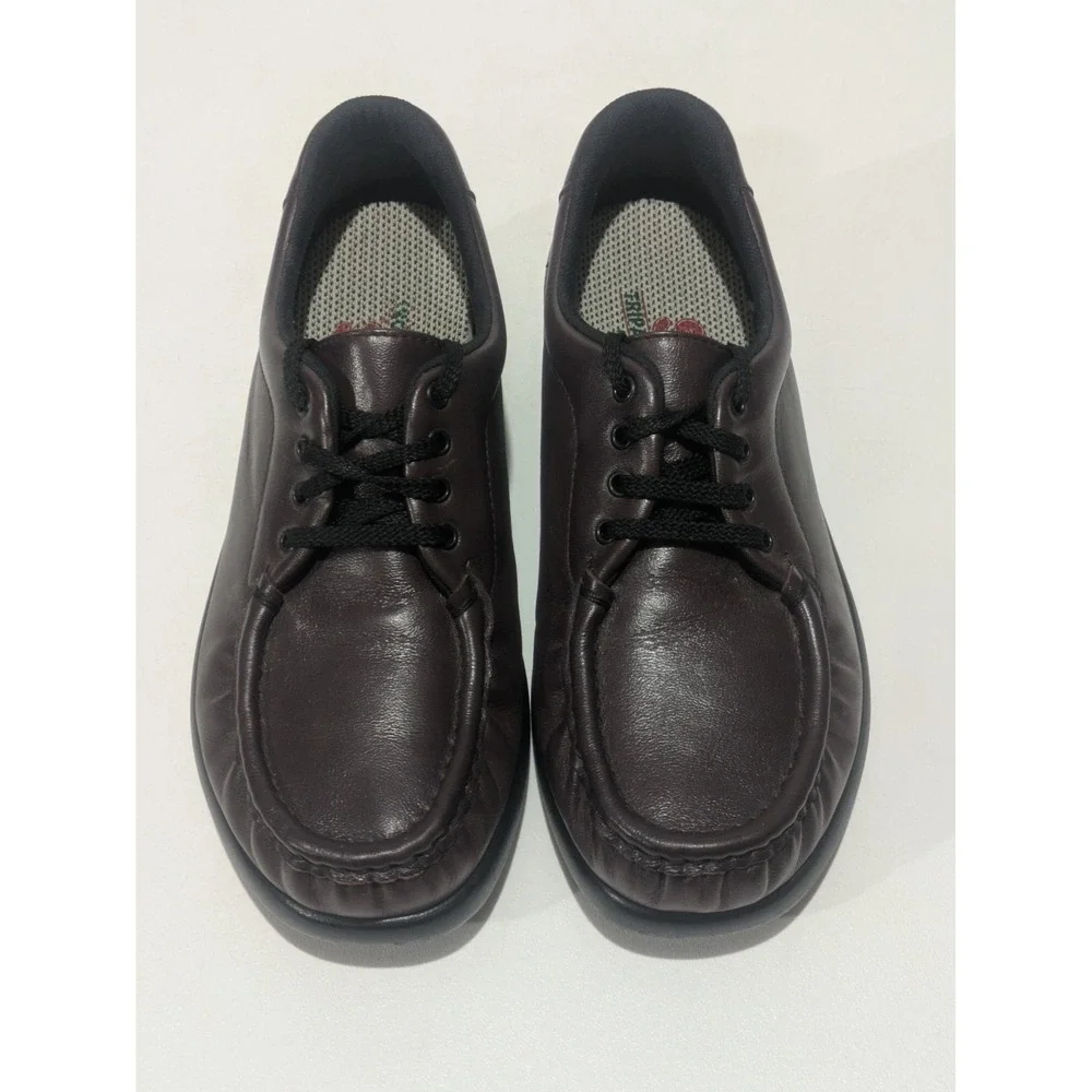 SAS Women's Take Time Lace Up‎ Loafer, Black, 6.5